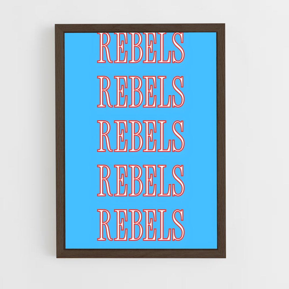 Poster Rebels Unleashed – affiche Baseball (vue 5)